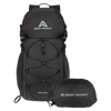 Ancash Packable Daypack - 26L Backpack for Hiking and Travel by Deep Ascent - Front and Packed Views