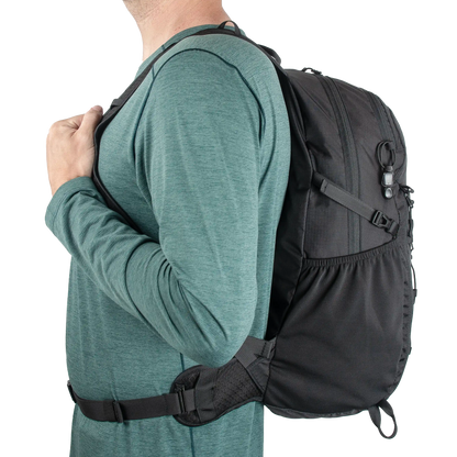 Versatile packable hiking and travel backpack. 