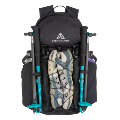 Ancash Packable Daypack - 26L Backpack for Hiking and Travel by Deep Ascent - Gear View
